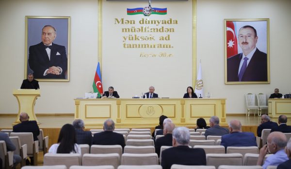 GDU-da Elmi Şuranın iclası keçirilib