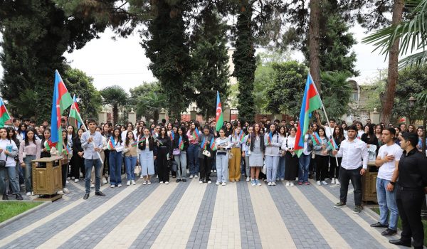 GDU-da Azərbaycan Respublikasının Dövlət Suverenliyi Günü və 21 Sentyabr -Beynəlxalq Sülh Gününə həsr edilmiş tədbir keçirilib