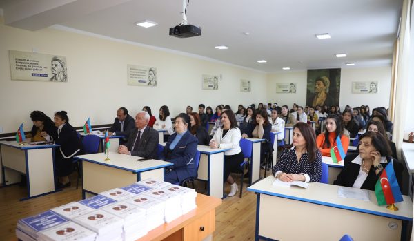 GDU-da “Yeniyetmə və gənclərdə mütaliə mədəniyyətinin formalaşdırılması” layihəsinin təqdimatı olub