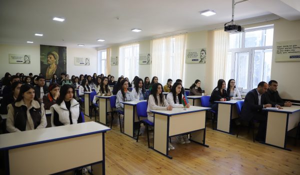 GDU-nun tələbələri  “Fövqəladə hallarla bağlı davranış qaydaları” mövzusunda maarifləndirilib