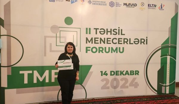 GDU-nun əməkdaşı II Təhsil Menecerləri Forumunda  və “Azərbaycan mediası: tarix və müasirlik” mövzusunda keçirilən tədbirdə iştirak edib