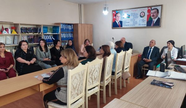 Tədris prosesində yeni təlim texnologiyalarının və tədris metodlarının tətbiqinə nəzarət və monitorinq qrupunun iclası keçirildi