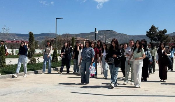 Gəncə Dövlət Universitetinin TGT nümayəndələri Qarabağ Universitetinə səfər ediblər
