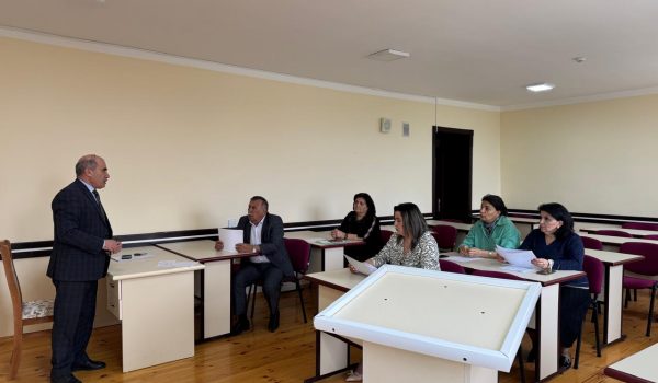 Tədris planlarının tərtib olunmasına nəzarət edilməsi üçün işçi qrupu tərəfindən Qiyabi və Magistratura şöbəsində monitorinq aparılmışdır