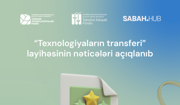 GDU-nun təqdim etdiyi layihə “Texnologiyaların transferi” proqramının qalibi olub