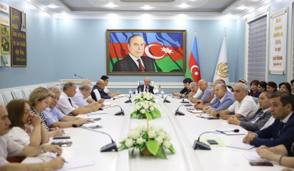 GDU-da Akkreditasiya və yeni tədris ilinə hazırlıqla bağlı məsələlər növbəti dəfə müzakirə olundu