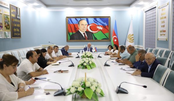 Gəncə Dövlət Universitetinin kafedralarında vakant yerlərə müraciət edən namizədlərin bilik və bacarığı yoxlanılıb