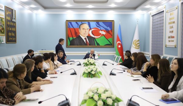 Tyutor xidmətinin yeni rəhbəri ilə görüş