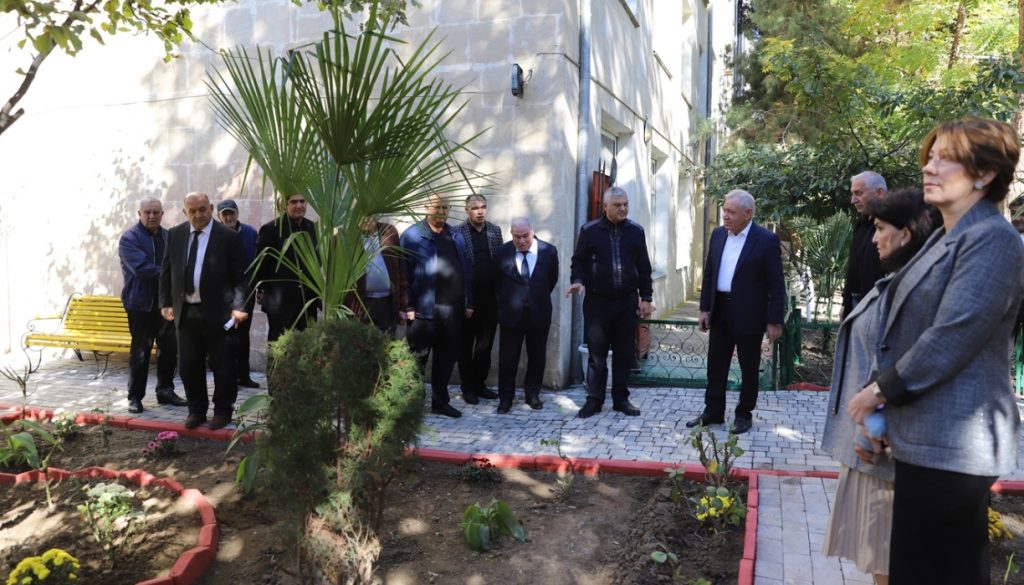 Gəncə Dövlət Universitetində yeni istirahət güşəsi açılıb