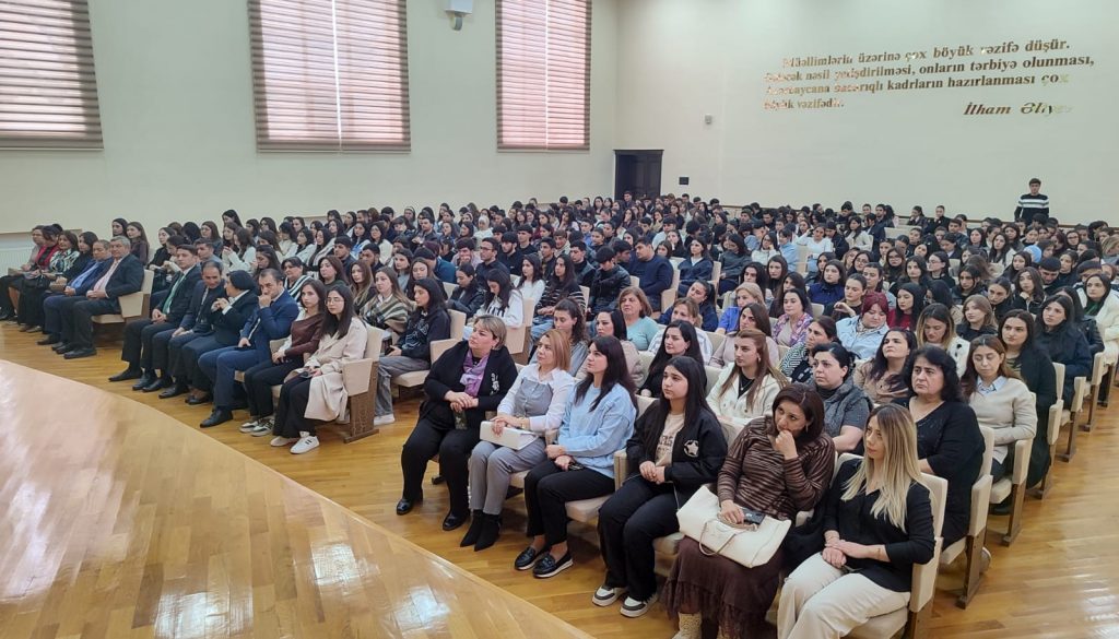 İcbari tibbi sığorta ilə bağlı GDU-da maarifləndirmə tədbiri keçirilib