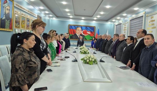 Ümummilli Lider Heydər Əliyevin anım gününə həsr edilmiş tədbir keçirilib