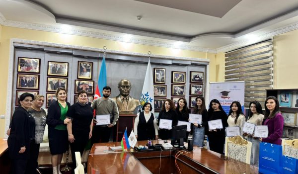 Gəncə Dövlət Universitetinin könüllü tələbələri Təhsil Tələbə Krediti Fondu tərəfindən təltif ediliblər