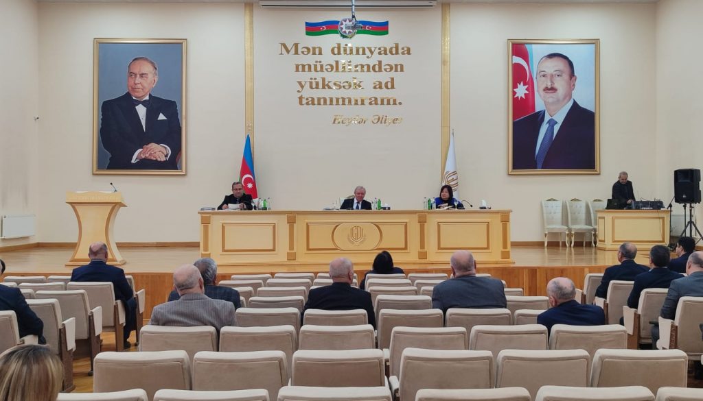 GDU-da Elmi Şuranın iclası keçirilib