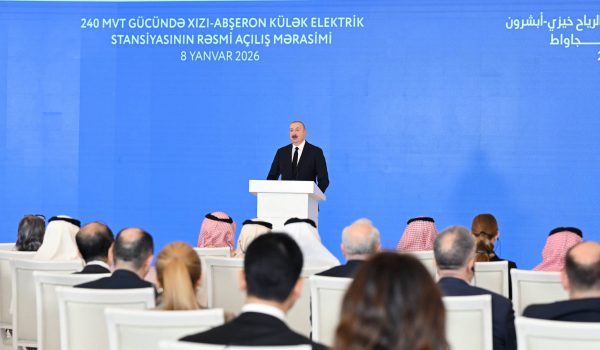 ölkəmiz enerji sektorunda regionun aparıcı dövlətlərindən birinə çevrilib