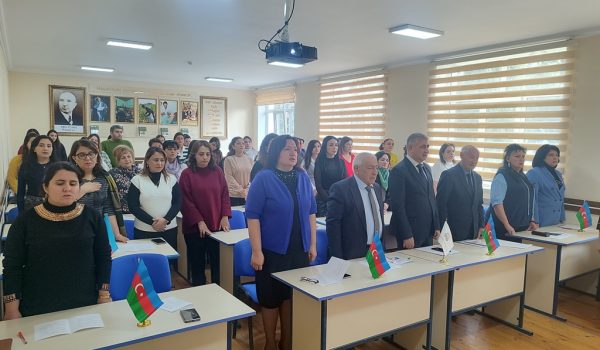 GDU-da dilimizin saflığının qorunmasına həsr olunmuş elmi konfrans keçirilib