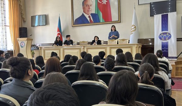 “Qarabağa aparan bilik yolu” layihəsinin GDU-DA təqdimatı