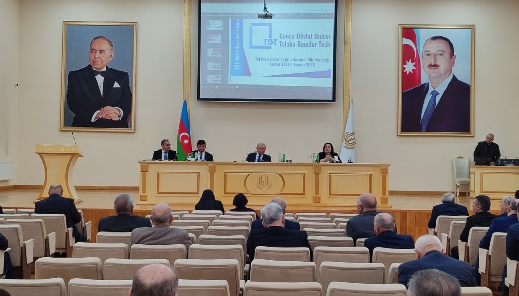 GDU-DA ELMİ ŞURANIN NÖVBƏTİ İCLASI KEÇİRİLİB
