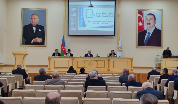 GDU-DA ELMİ ŞURANIN NÖVBƏTİ İCLASI KEÇİRİLİB