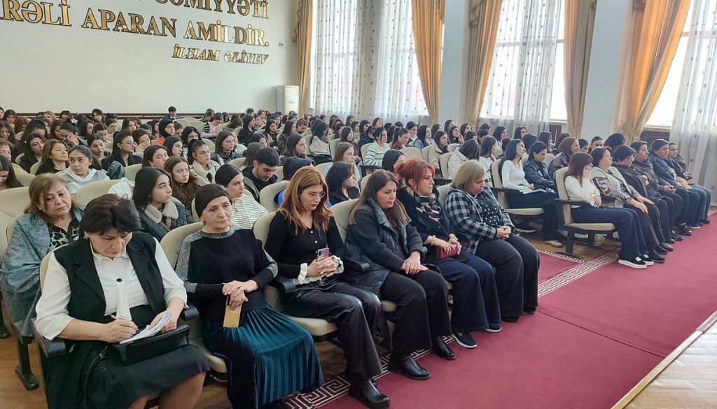 “İnsan alverinə qarşı mübarizə” mövzusunda maarifləndirici tədbir keçirilib