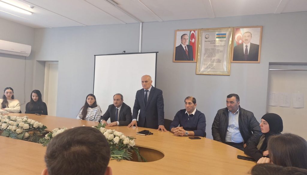 GDU-nun tələbələri Gəncə  SOS Uşaq Kəndində istehsalat təcrübəsində