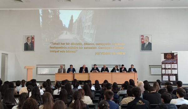 GDU-NUN PROFESSOR –MÜƏLLİM HEYƏTİ GORANBOY RAYONUNDA GÖRÜŞ KEÇİRİB