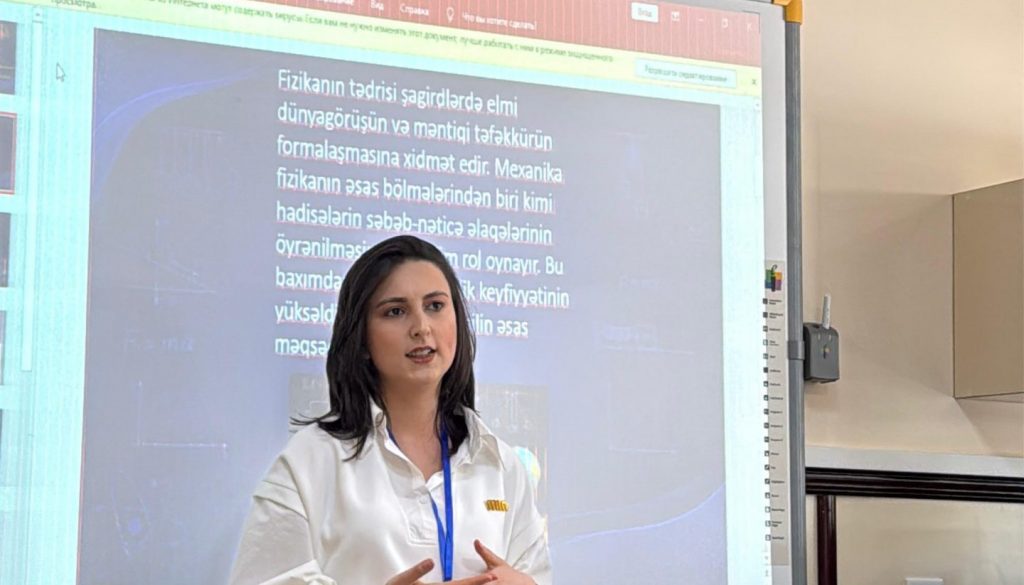 tələbəmiz XI Respublika Elmi Konfransında uğurla iştirak edib