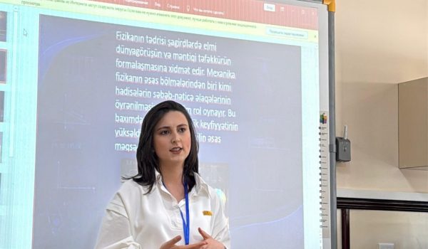 tələbəmiz XI Respublika Elmi Konfransında uğurla iştirak edib