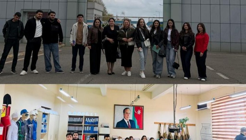 GDU TƏLƏBƏLƏRİ istehsalat təcrübəsində