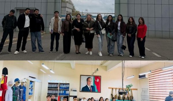 GDU TƏLƏBƏLƏRİ istehsalat təcrübəsində