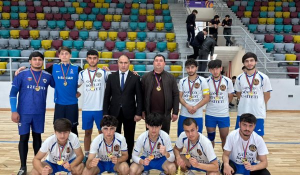 GDU-nun tələbələri idman yarışında 1-ci yeri qazandı