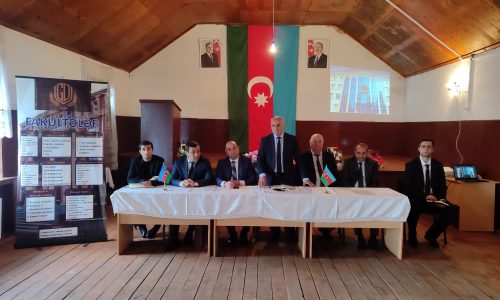 Gəncə Dövlət Universitetinin əməkdaşları Daşkəsəndə görüş keçiriblər