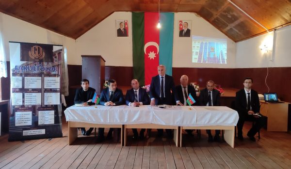 Gəncə Dövlət Universitetinin əməkdaşları Daşkəsəndə görüş keçiriblər
