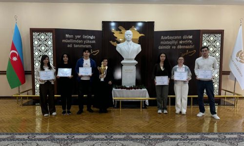 GDU-nun tələbələri intellektual yarışda 1-ci yeri qazanıb