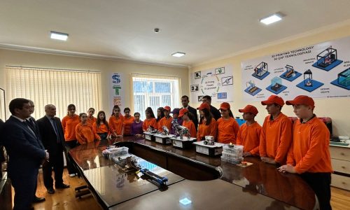 Samuxlu  şagirdlər GDU ilə yaxından tanış olublar
