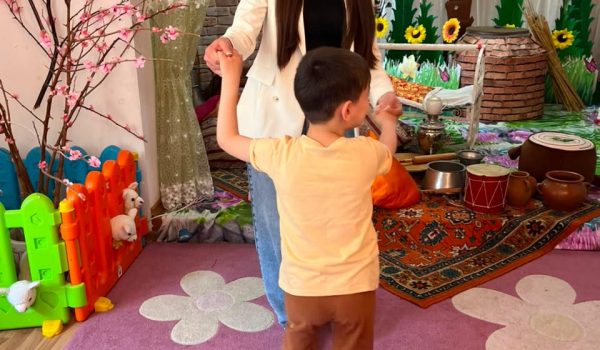 tələbələr Gəncə 4 saylı uşaq evi sosial xidmət müəssisəsini ziyarət ediblər