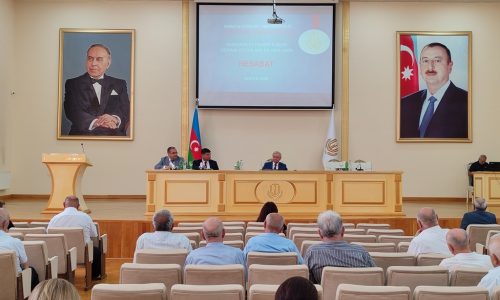 GDU-da Elmi Şuranın iclası keçirilib