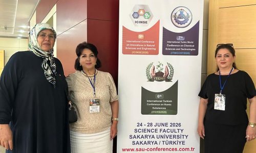 GDU-nun əməkdaşları Sakarya Universitetində beynəlxalq elmi konfransda iştirak ediblər