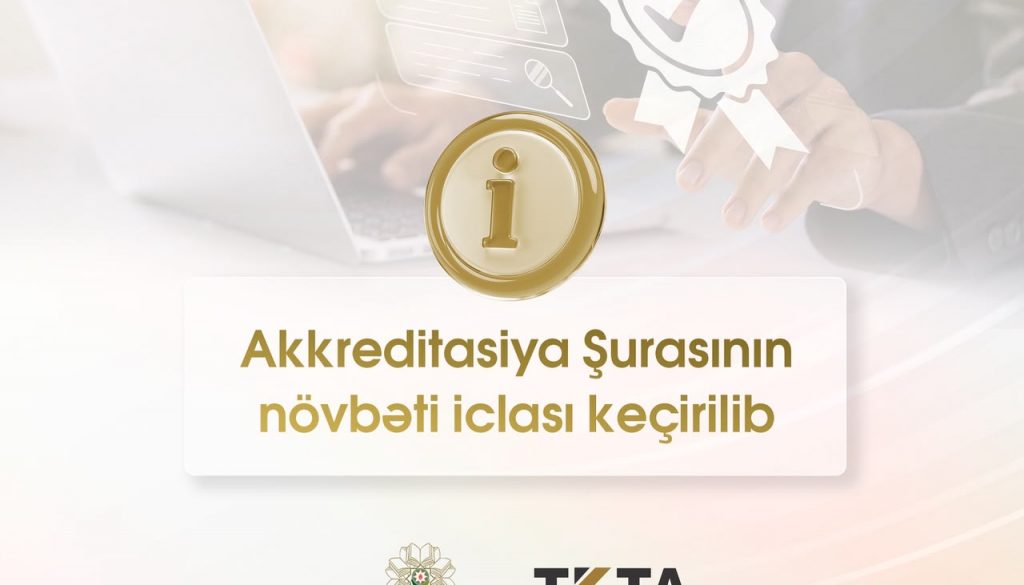 Gəncə Dövlət Universiteti növbəti 3 il müddətinə institusional akkreditasiya olunmuş hesab edilib