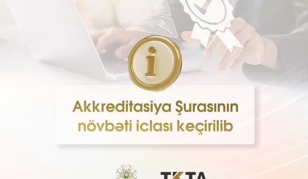 Gəncə Dövlət Universiteti növbəti 3 il müddətinə institusional akkreditasiya olunmuş hesab edilib