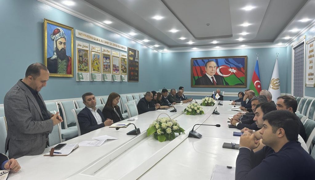 GDU-da akkreditasiya üzrə tövsiyə və göstərişlərin icrası ilə bağlı iclas keçirilib