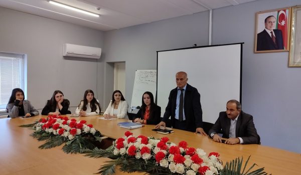 GDU tələbələri Gəncə SOS Uşaq Kəndində praktik-seminar məşğələlərində iştirak edirlər