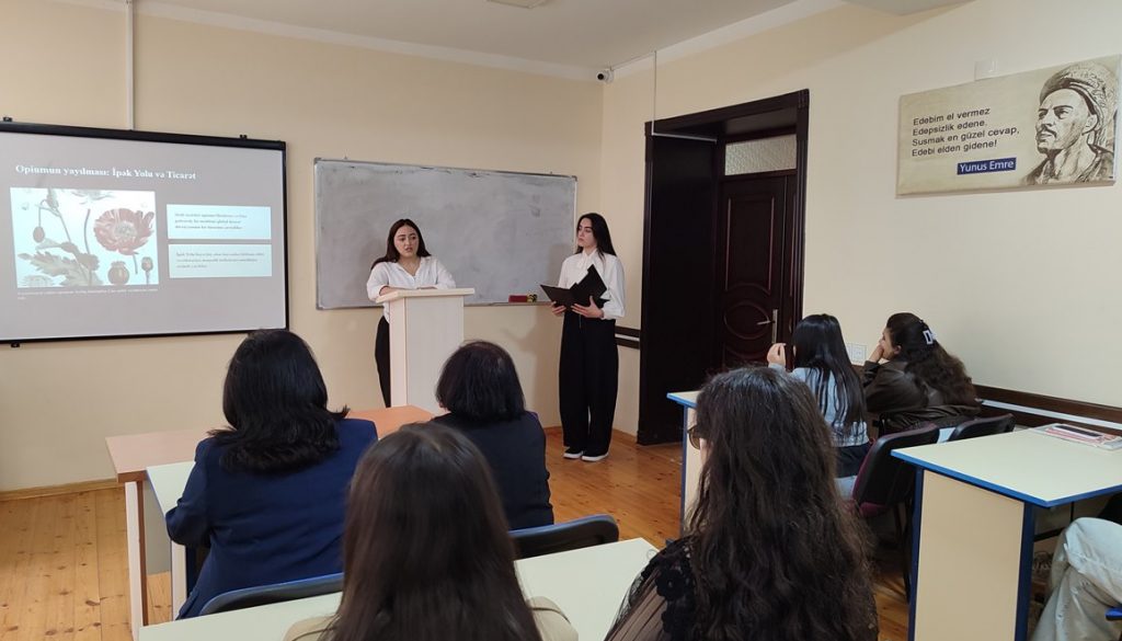GDU-da “Sağlam gələcək naminə narkomaniyaya yox deyək!” adlı maarifləndirici tədbir keçirilib